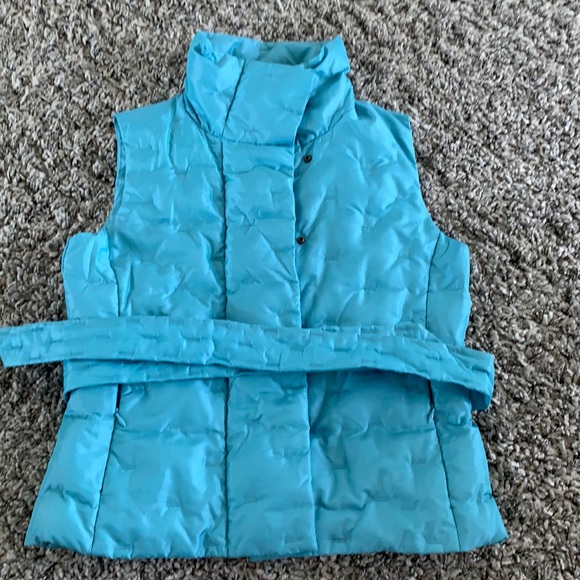 Talbots baby blue vest size S - Picture 1 of 12